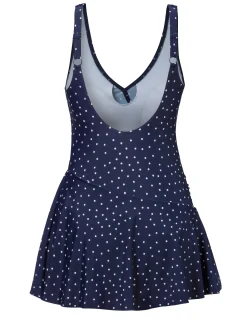Baddräkt Dotty Sicily Marinblå