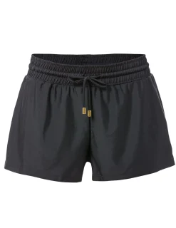 Badshorts Enfärgade Svart