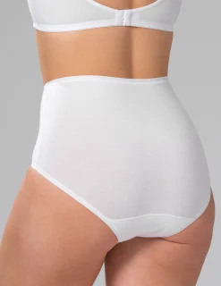Bambutrosor vita i 2-pack