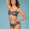 Bikini med bygel-bh i marinblå
