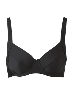 Bikini-Bh Bygel Svart Breda Axelband