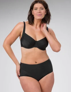 Bikini-Bh Bygel Svart Breda Axelband