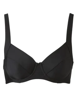 Bikini-Bh Bygel Svart Breda Axelband