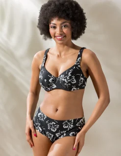 Bikinitrosa Floral Brush Midi