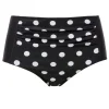 Bikinitrosa Maxi Prickig Svart