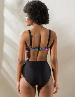 Bikinitrosa Solid Midi Svart