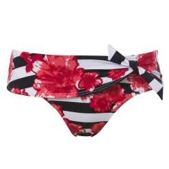 Blommig låg bikinitrosa