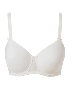 Bygel-bh Sanna Stripe Vit
