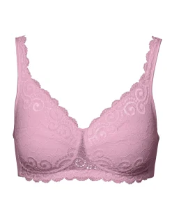 Bygellös protes-bh rosa