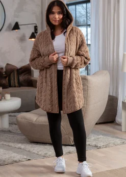 Fleecetröja Cozy Nougat