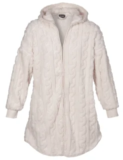 Fleecetröja Cozy Off-white