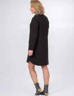 Klänning Sweatshirt Svart