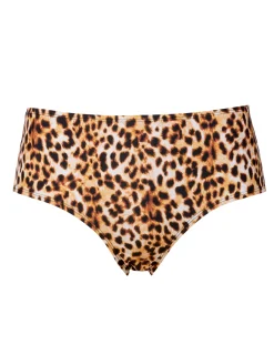 Leopardmönstrad bikinitrosa