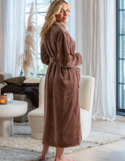 Morgonrock silkfleece nougat