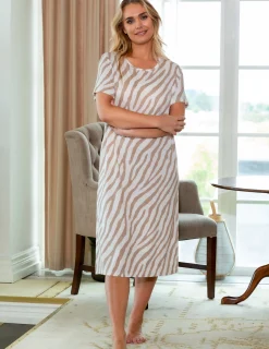 Nattlinne Bambu Zebra Ärm