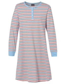 Nattlinne Striped Lång ärm