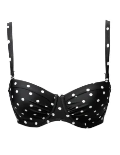 Polkadot bikini bh avtagbara axelband