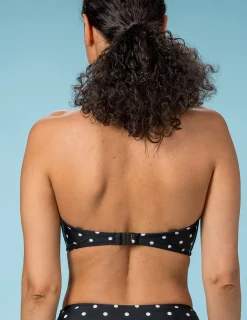 Polkadot bikini bh avtagbara axelband