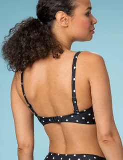 Polkadot bikini bh avtagbara axelband