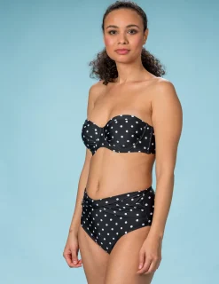 Polkadot bikini bh avtagbara axelband