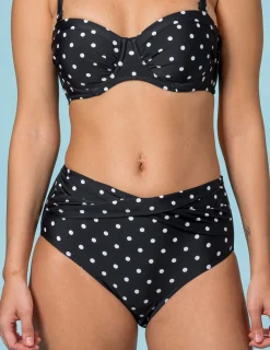 Polkadot bikini bh avtagbara axelband