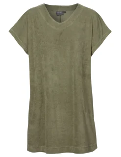 Ponchoklänning Frotté Army