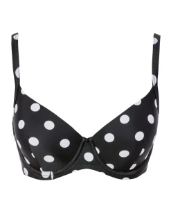 Prickig bikini-bh med bygel