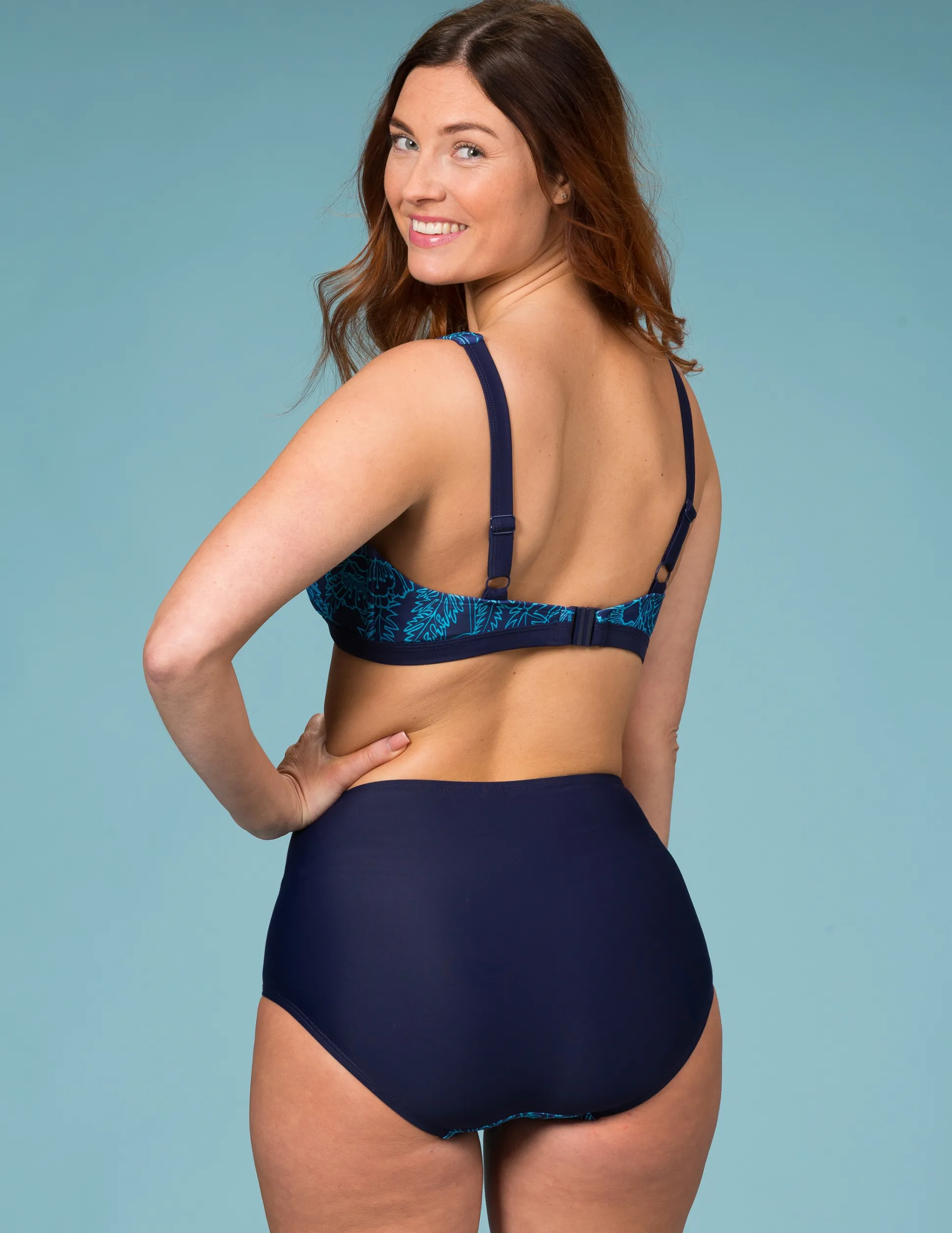 Protesvänlig bikini i fint mönster