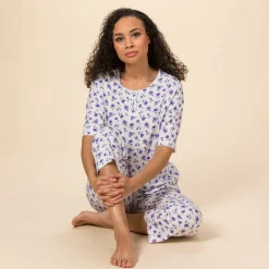 Pyjamas Bomull Spring Flower