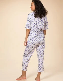 Pyjamas Bomull Spring Flower