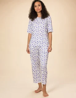 Pyjamas Bomull Spring Flower