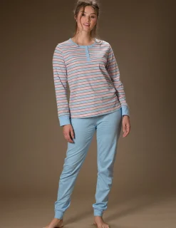 Pyjamas Bomull Striped