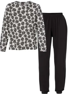 Pyjamas Graphic Flower Off-White