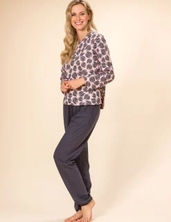 Pyjamas Graphic Flower Rosa