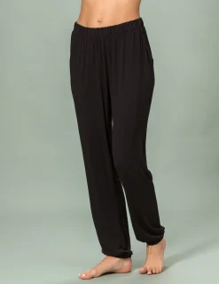 Pyjamasbyxa Svart Viskos