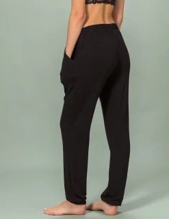 Pyjamasbyxa Svart Viskos