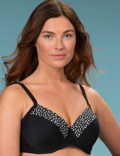 Rymlig bikini-bh med bygel