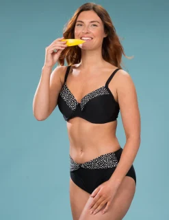 Rymlig bikini-bh med bygel