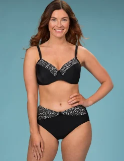 Rymlig bikini-bh med bygel