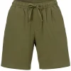 Shorts Vävd Bomull Army