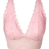 Spets Bh Utan bygel Rosa
