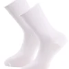 Strumpa Bambu Loose Vit 1-pack