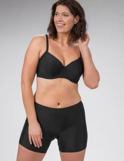 Svart bikinibyxa med ben