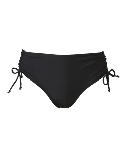Svart bikinitrosa med snörning