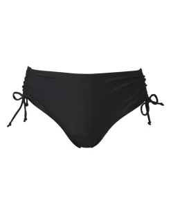 Svart bikinitrosa med snörning