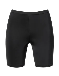 Svart elastisk boxertrosa med långa ben