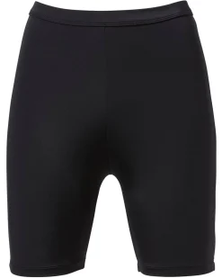 Svart elastisk boxertrosa med långa ben
