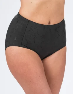 Svart shapingtrosa maxi