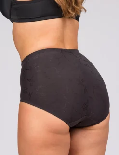 Svart shapingtrosa maxi