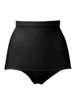 Svart shapingtrosa retro hög midja